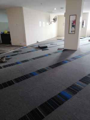 Supply & Install Carpet @Surau Kasmuncak Holding IDCC