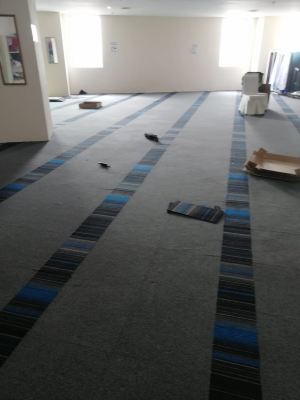 Supply & Install Carpet @Surau Kasmuncak Holding IDCC