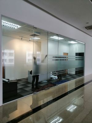 Supply & Install Frosted Tinted & Signage @Pejabat Ketua Pengawai Keselamatan IDCC