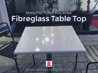 FIBRE GLASS TABLE TOP /  FOODCOURT TABLE
