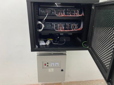 SL2100 Pabx System Installation With DC Chargers 