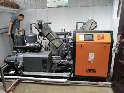 40bar DMG High Pressure Piston Compressor Booster Air Compressor  