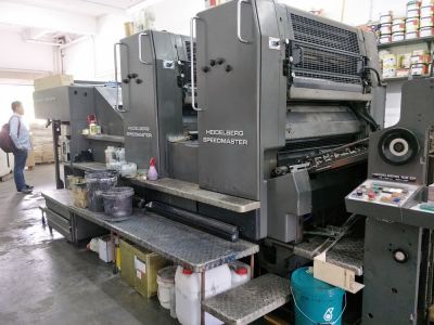 Heidelberg 2 Colour Speed Master Printing Machine
