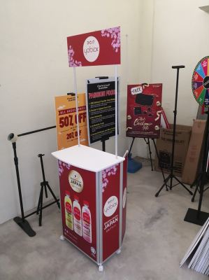 Aluminium sampling Booth at Selangor 