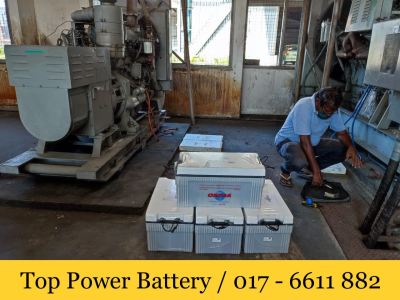 Top Power Battery #osima #n200 #generator #gen-set
