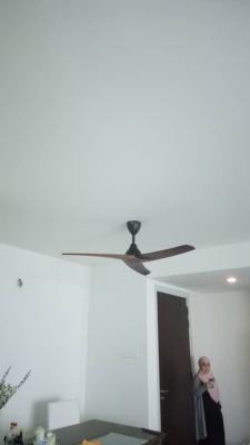 Install lighting and fan at South brook Condo Desa Park City