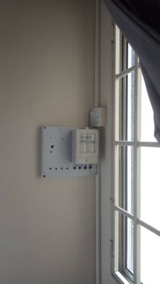 Install sub meter for monitor air cond usage at prima setapak condo