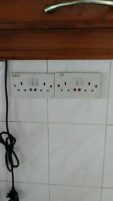 Repair loosen plug at Taman Sri Subang