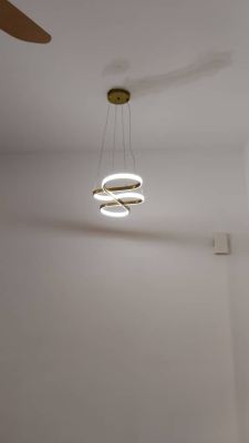 Install lighting and fan at one Cochrane condo