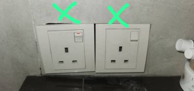 Replace multiple purpose socket at Villa Damansara