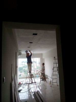 Plaster Ceiling Project At Puchong Mutiara Condo