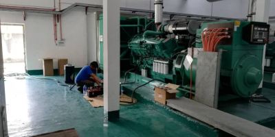 service & synchronise test for 2 unit 1250kva generator powered by Cummins Engine Model KTA50-G8