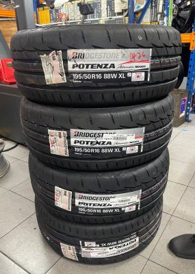  Toyota Yaris ���� GAB SE PRO SERIES Hi-Low �ɵ��߶�  32����Ӳ�ɵ� 195/50R16 Bridgestone Potenza RE005