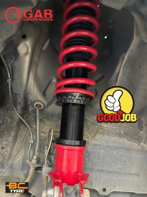  Toyota Yaris ���� GAB SE PRO SERIES Hi-Low �ɵ��߶�  32����Ӳ�ɵ� 195/50R16 Bridgestone Potenza RE005