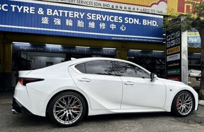  Lexus IS300 ������� 19inch Sport Rim Upgrade�� Rotora 6 Pot ǰɲ����ǯ + 380mm �������