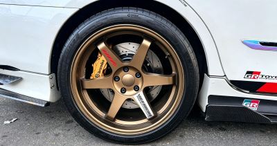  Toyota Camry ���� Rear Brake Upgrade  GT4 4-Pot + 355mm ���ϵͳ