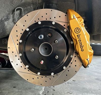  Toyota Camry ���� Rear Brake Upgrade  GT4 4-Pot + 355mm ���ϵͳ