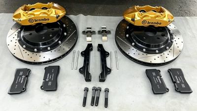  Toyota Camry ���� Rear Brake Upgrade  GT4 4-Pot + 355mm ���ϵͳ