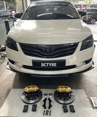  Toyota Camry ���� Rear Brake Upgrade  GT4 4-Pot + 355mm ���ϵͳ