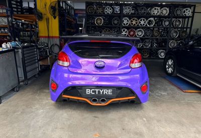  Hyundai Veloster ���� 215/50ZR17 Kumho Ecsta HS52 