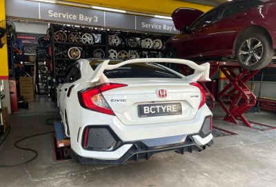  Honda Civic FC 235/45ZR17 Kumho Ecsta PS31