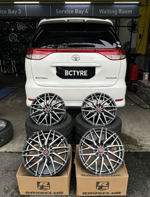  Toyota Estima ���� 17�� Sport Rim ��װ 225/50ZR17 Kumho Ecsta HS52 ���� ԭװ Engine Mounting ȫ��