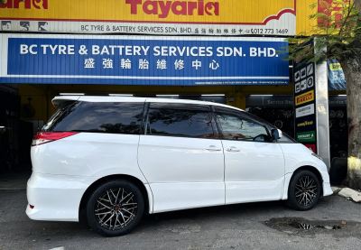  Toyota Estima ���� 17�� Sport Rim ��װ 225/50ZR17 Kumho Ecsta HS52 ���� ԭװ Engine Mounting ȫ��