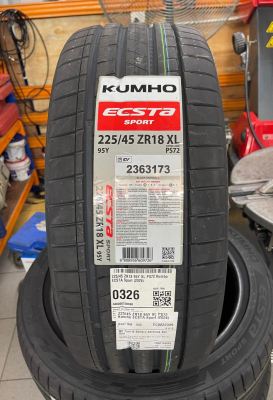  Honda Accord ������ɣ�225/45ZR18 Kumho Ecsta Sport PS72 