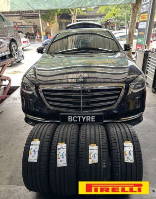  Mercedes S-Class ���������ɣ� 245/45R19 & 275/40R19 Pirelli P ZERO PZ4 Run Flat