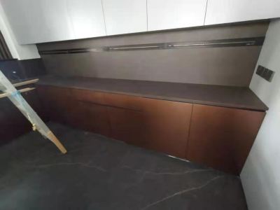 Bronze Kitchen Cabinet 