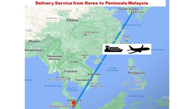 Delivery Service from Korea to Peninsula Malaysia