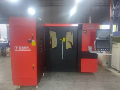Delivery of New Fiber Laser Cutting Machine