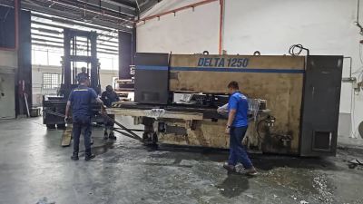 Delivery of Used LVD Turret Punching Machine 