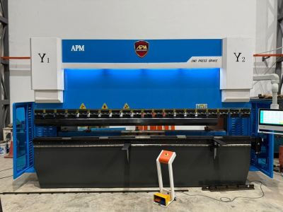 APM Hybrid CNC Press Brake 200 Ton for Sheet Metal Fabrication 