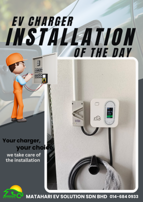 complete EV Charger install