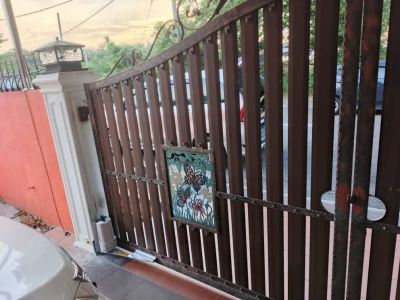 Autogate Taman Amanputera Kepala Batas Dcmoto Gfm925 Auto Gate 