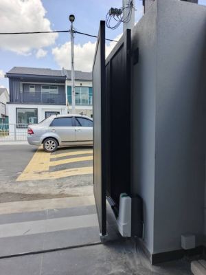 Autogate Taman sena utama tasik gelugor penang dcmoto gfm925 Auto Gate 