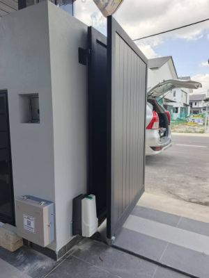 Autogate Taman sena utama tasik gelugor penang dcmoto gfm925 Auto Gate 
