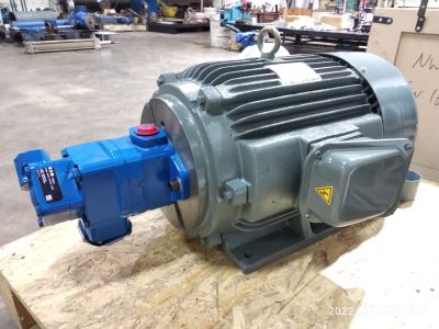 20HP ELECTRIC SPECIAL MOTORS INSTALLED WITH VANE PUMP