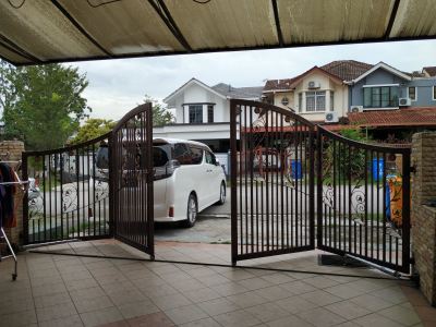 New autogate system installation in Shah Alam Seksyen 13