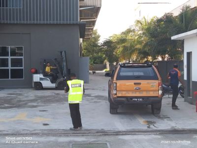 Nissan Gas Forklift Rental at Puncak Alam, Selangor, Malaysia (C170)