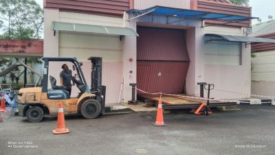 Toyota Diesel Forklift Rental at Bandar Baru Bangi, Selangor, Malaysia (C405)