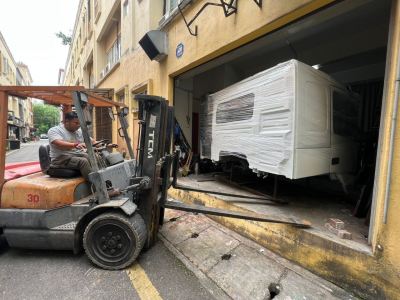 TCM Diesel Forklift Rental at Desa Melawati @ Kuala Lumpur, Malaysia (C407)