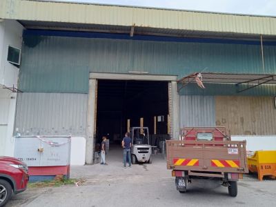 Nissan Diesel Forklift Rental at KIP @ Kepong, Selangor, Malaysia (C409)