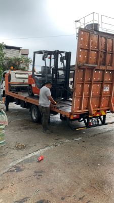 Toyota Diesel Forklift Rental at Petaling Jaya, Selangor, Malaysia (C410)