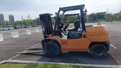 Toyota Diesel Forklift & Mitsubishi Diesel Forklift Rental at Cyberjaya @ Malaysia. (C749)