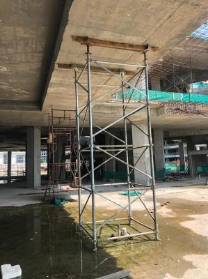 CFC60 Modules Scaffolding System for High Level Structure At Pavilion Mall Bukit Jalil