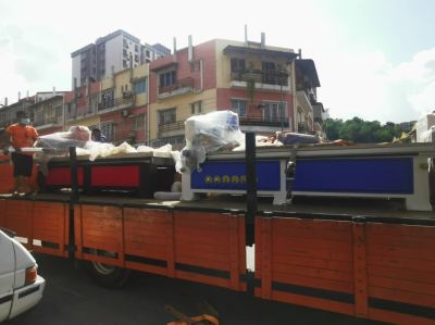 DELIVER CNC ROUTER (CUTTING STEEL) TO KEDAH, THANKS CUSTOMER FOR SUPPORT OUR MACHINE!
