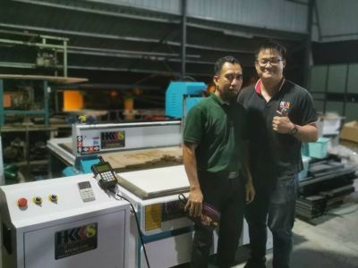 DELIVER CNC ROUTER MACHINE TO JOHOR