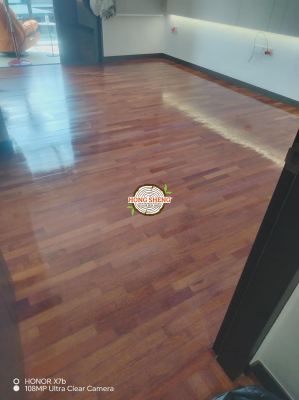Wooden Floor Refurbished @ Kuala Lumpur & Selangor Area 
